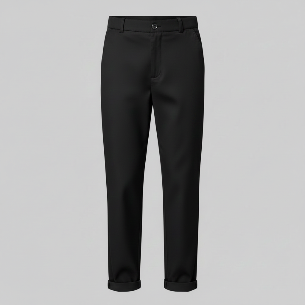 Elegant Black Pants | Women's High Waist Trousers