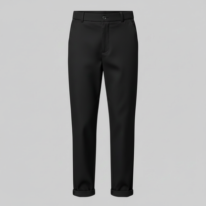 Elegant Black Pants | Women's High Waist Trousers