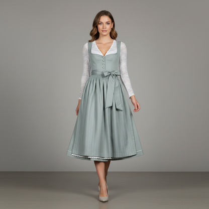Elegant Dirndl Costume Dress | Women's Oktoberfest Outfit