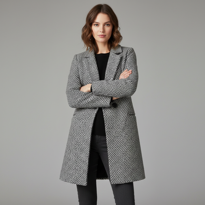 Elegant Long Wool Coat | Women's Winter Outerwear