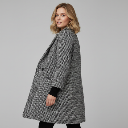 Elegant Long Wool Coat | Women's Winter Outerwear