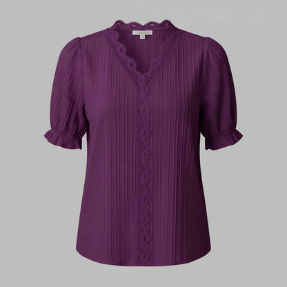 Elegant Puff Sleeve Blouse | Summer Tops for Women