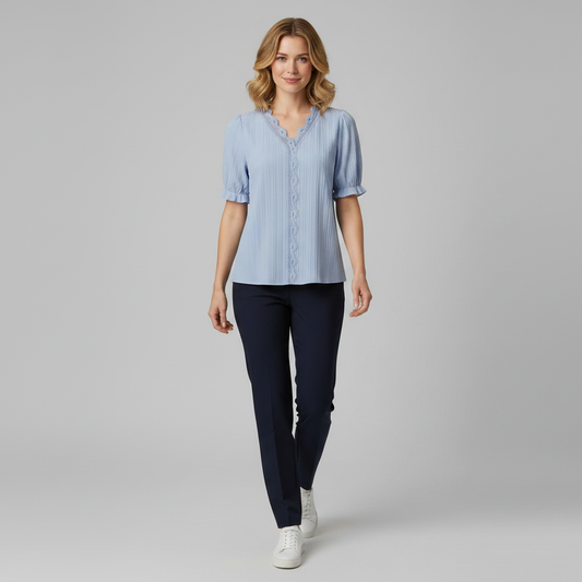 Elegant Puff Sleeve Blouse | Summer Tops for Women