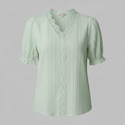 Elegant Puff Sleeve Blouse | Summer Tops for Women