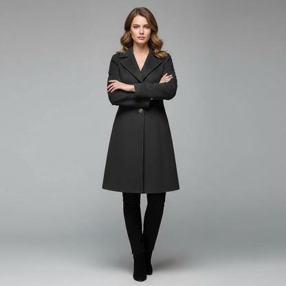 Elegant Wool Coat | Women's Winter Outerwear for Cold Seasons