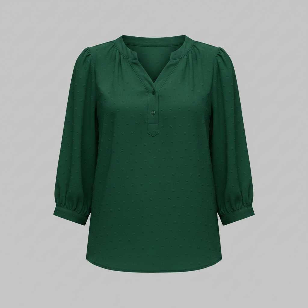 Silk Patchwork Women's Blouse | Versatile Summer Top