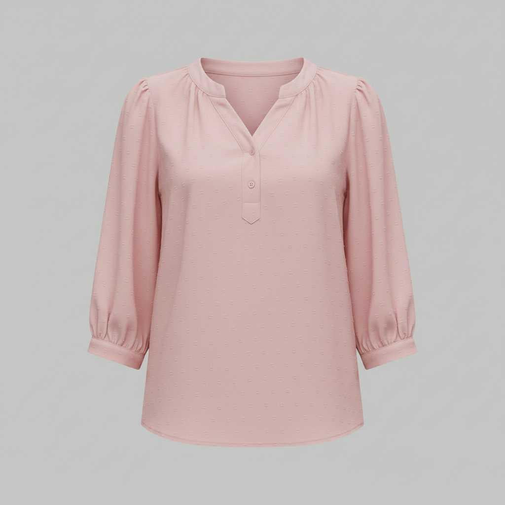 Silk Patchwork Women's Blouse | Versatile Summer Top