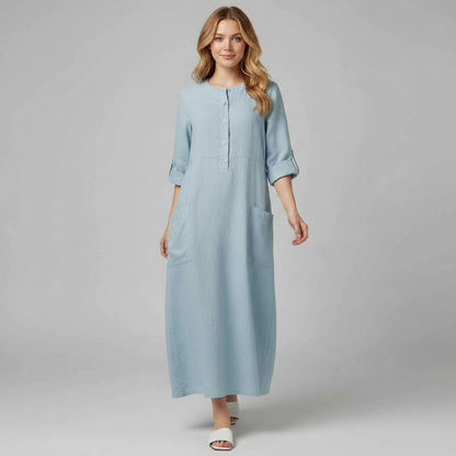 Tina | Women's Plus Size Summer Dress in Various Colors
